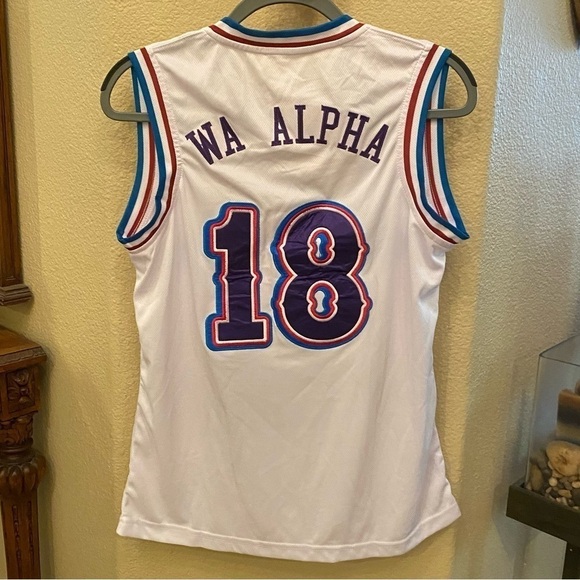 NWT~Wooter Apparel Men’s White Phi Delts Wa Alpha 18 Jersey Size Small - Picture 5 of 7